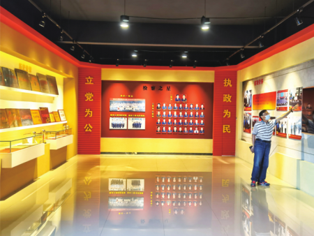 宛城區(qū)檢察院展廳設計(jì)制(zhì)作(zuò)安裝（2）