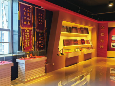 宛城區(qū)檢察院展廳設計(jì)制(zhì)作(zuò)安裝（4）